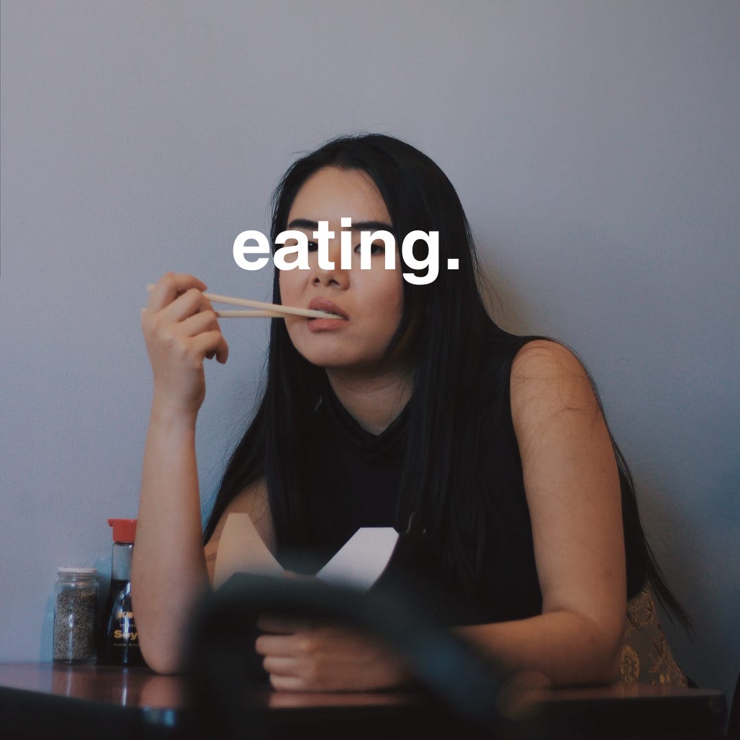 eating.