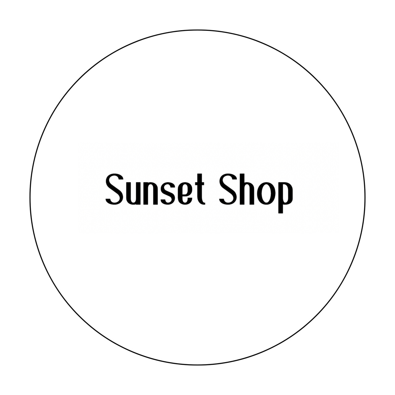 Sunset Shop  logo