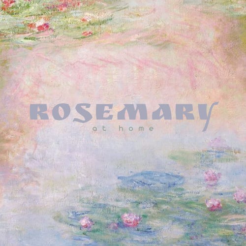 Artwork for rosemary at home