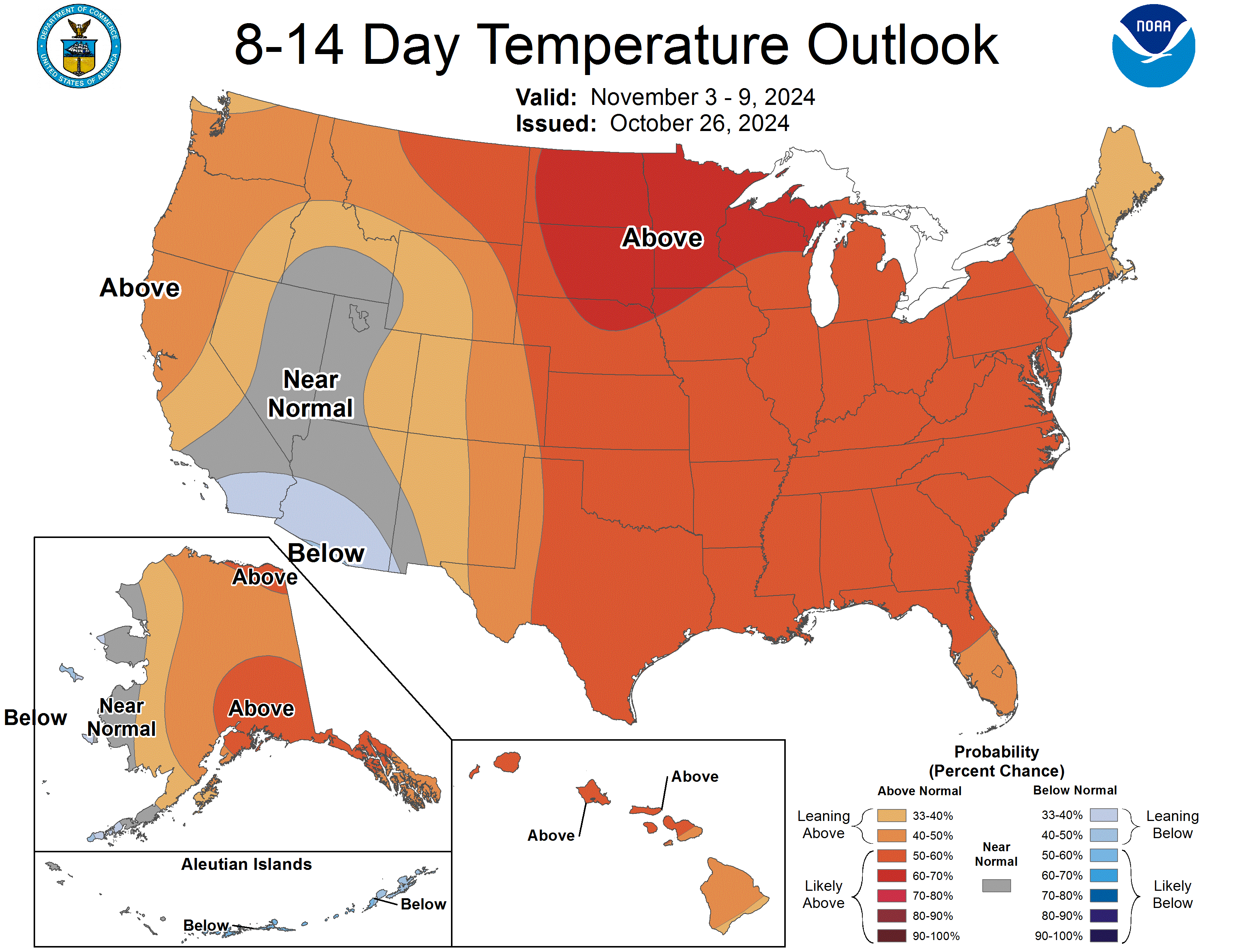 Here's why it's still so hot outside across most of the US