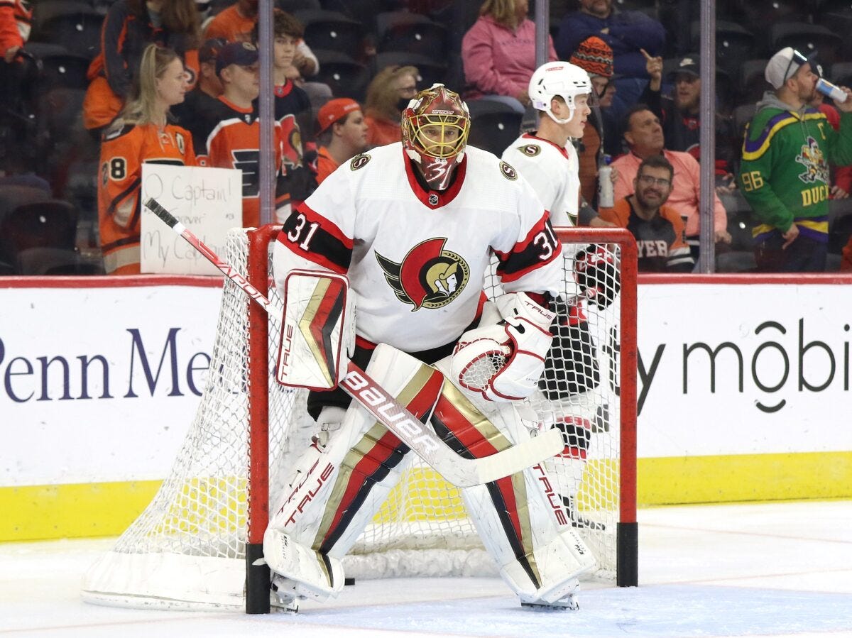THW Daily - Senators' Goaltending Issues Holding Them Back & Why Blues Will  Be Active at the Trade Deadline