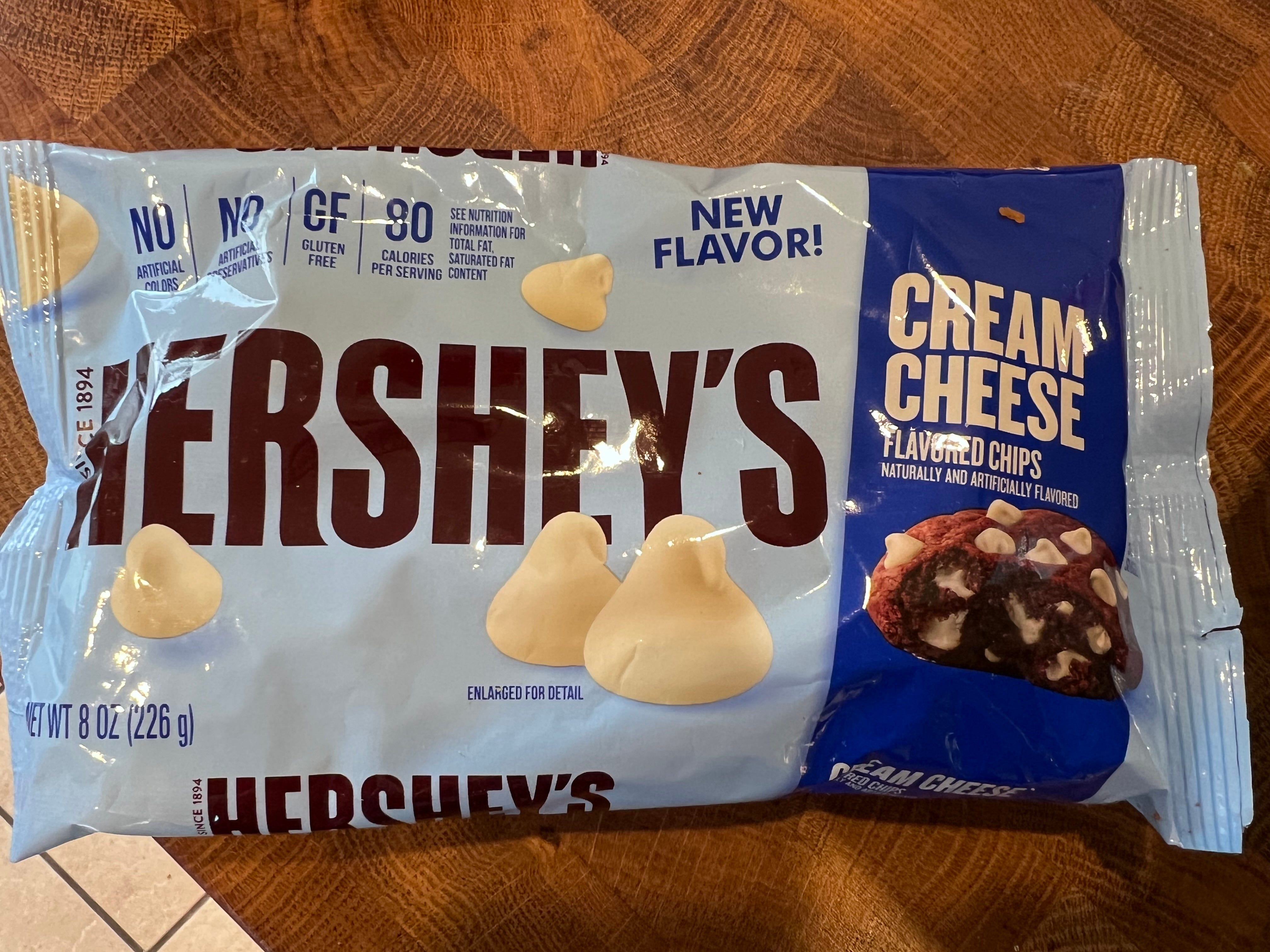 Hershey's Cream Cheese Flavored Baking Chips 226g