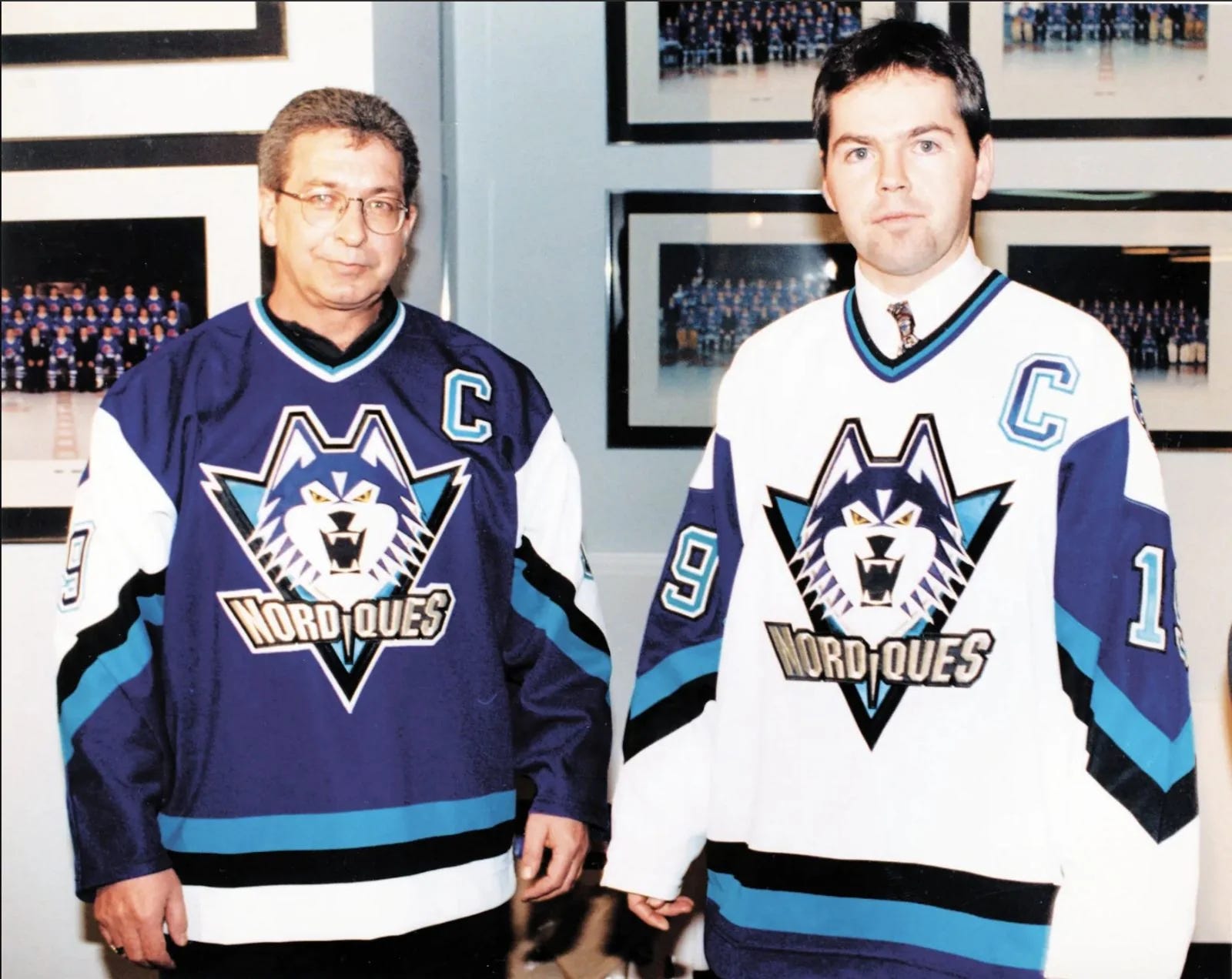 Quebec Nordiques 1992 Sublimated Hockey Uniforms | YoungSpeeds Away