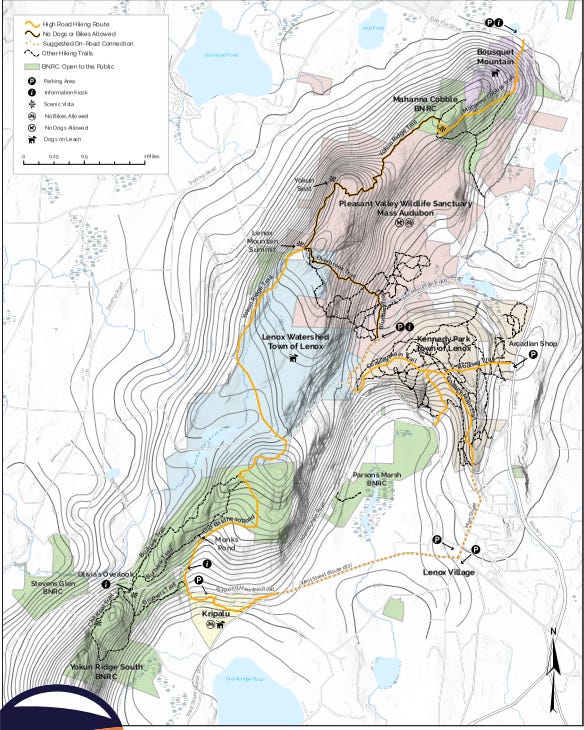 Western Mass Hilltown HikersHike the HilltownsLenox Trail Maps