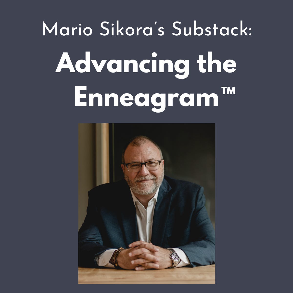 Mario Sikora's Substack: Advancing the Enneagram logo