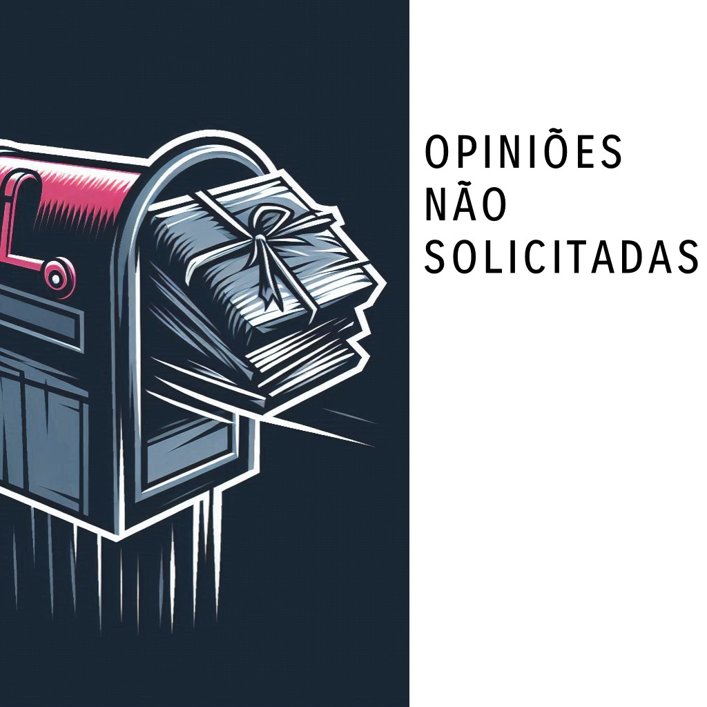 Opiniões não solicitadas logo