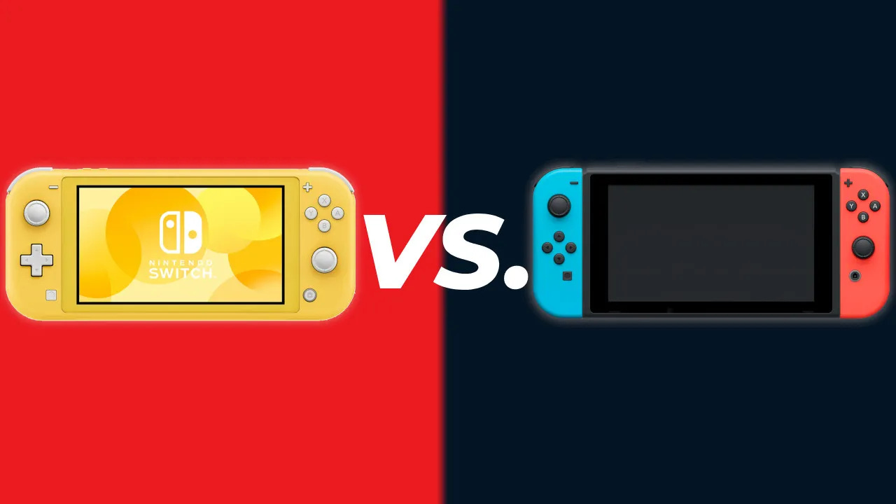 Nintendo Switch Versus Switch Lite