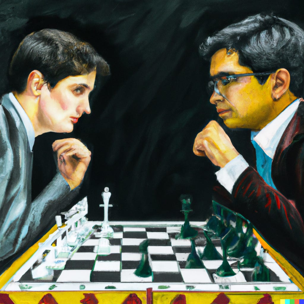 Who will succeed Viswanathan Anand?