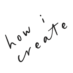How I Create logo