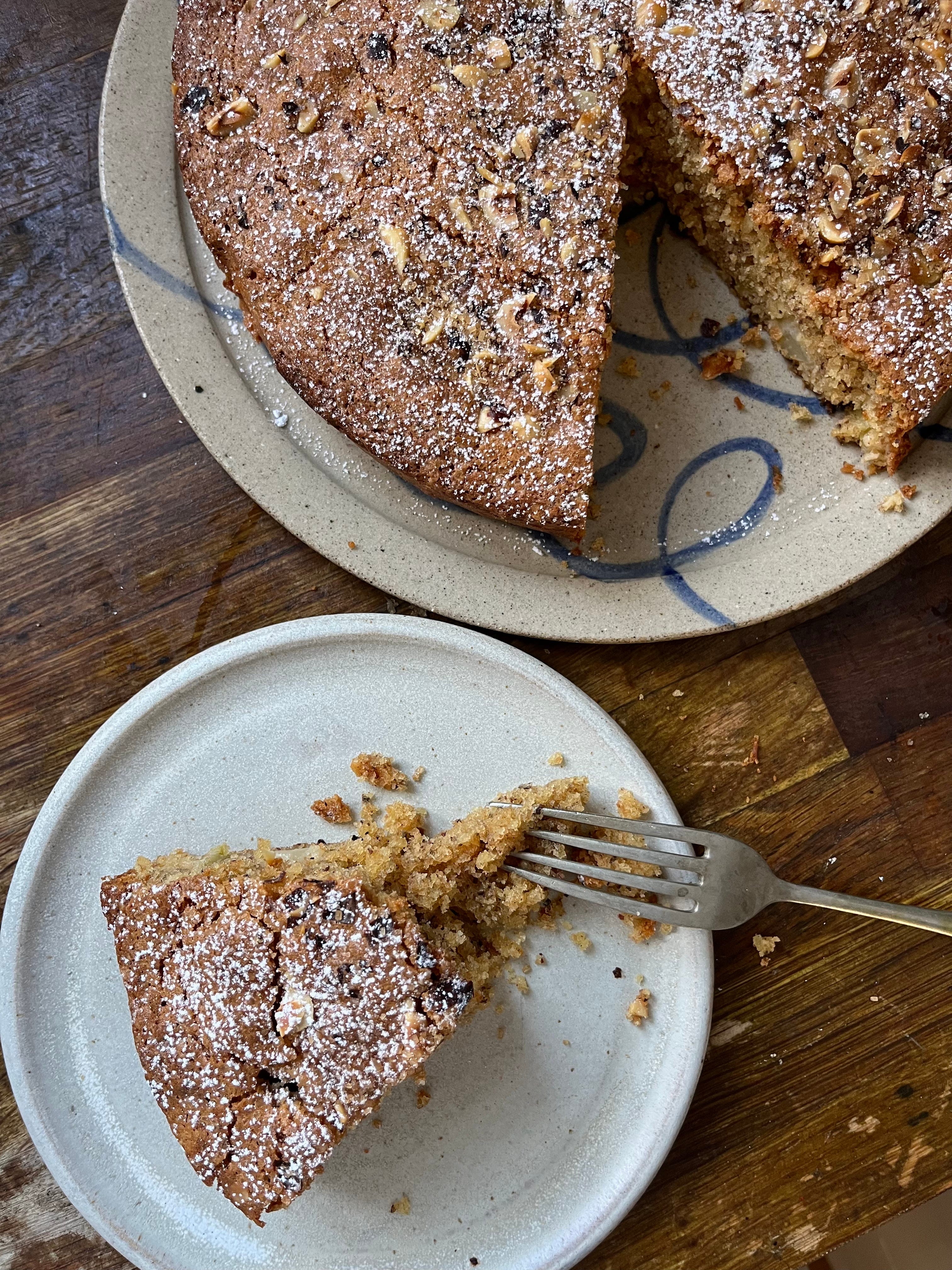 Einkorn Plum Coffee Cake Recipe