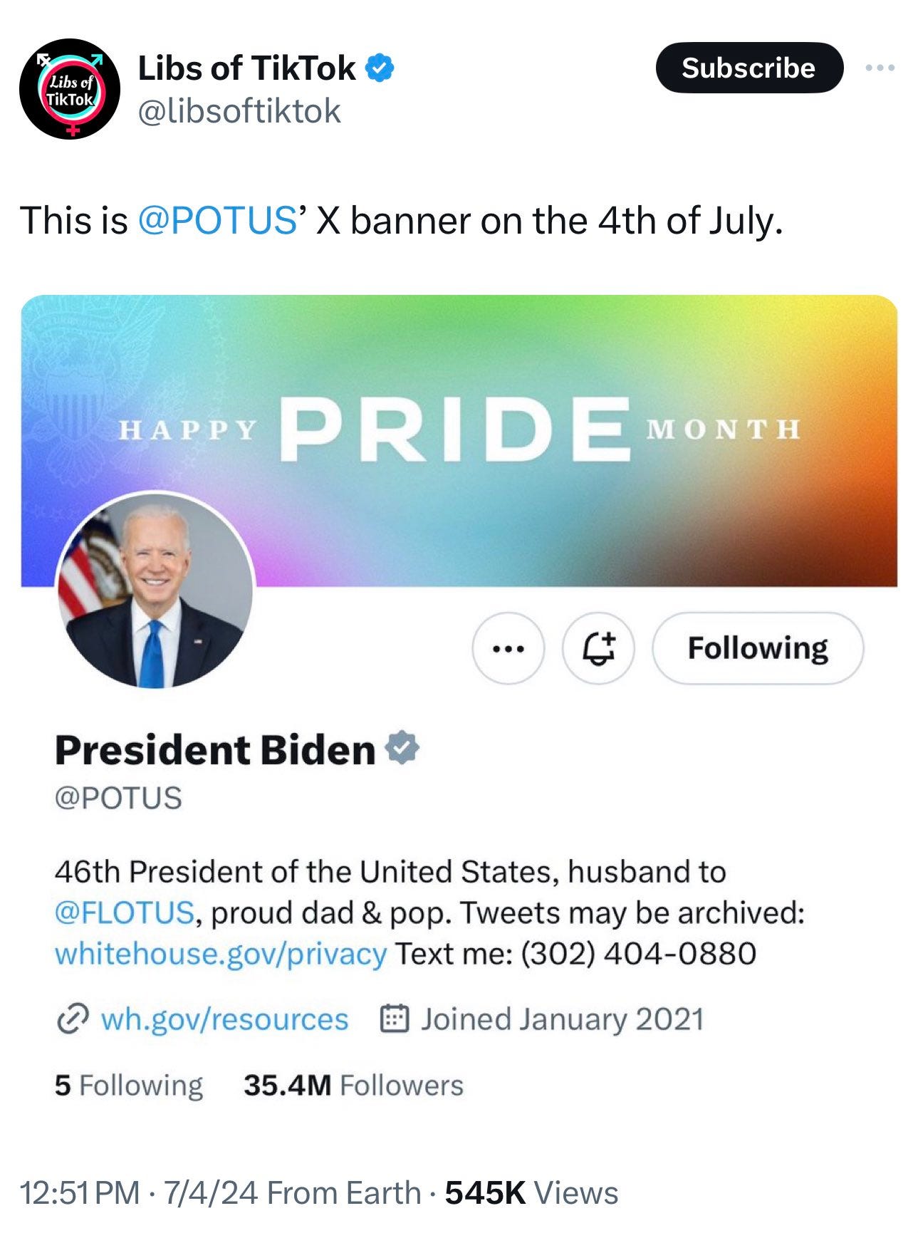 Biden Gets CRUSHED by Libs of TikTok