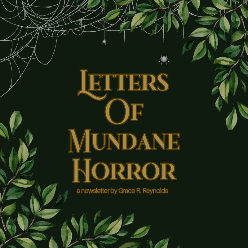 Letters of Mundane Horror 