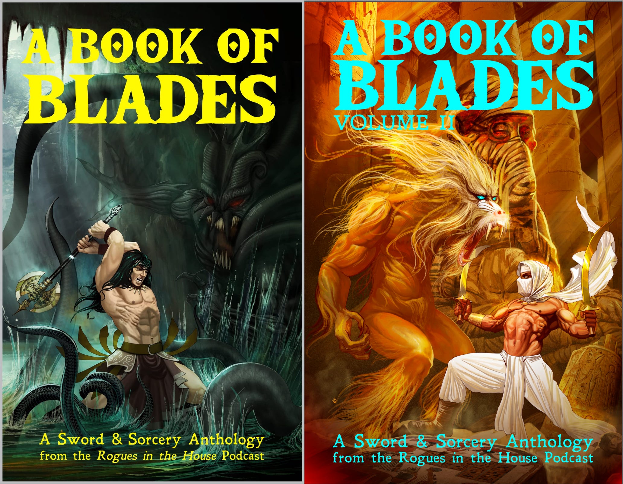 Rogues in the House Podcast releases A Book of Blades Sword & Sorcery  Anthology – Black Gate