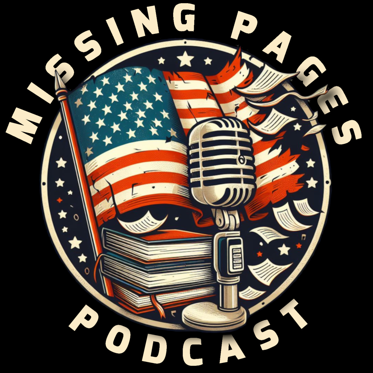 Missing Pages logo