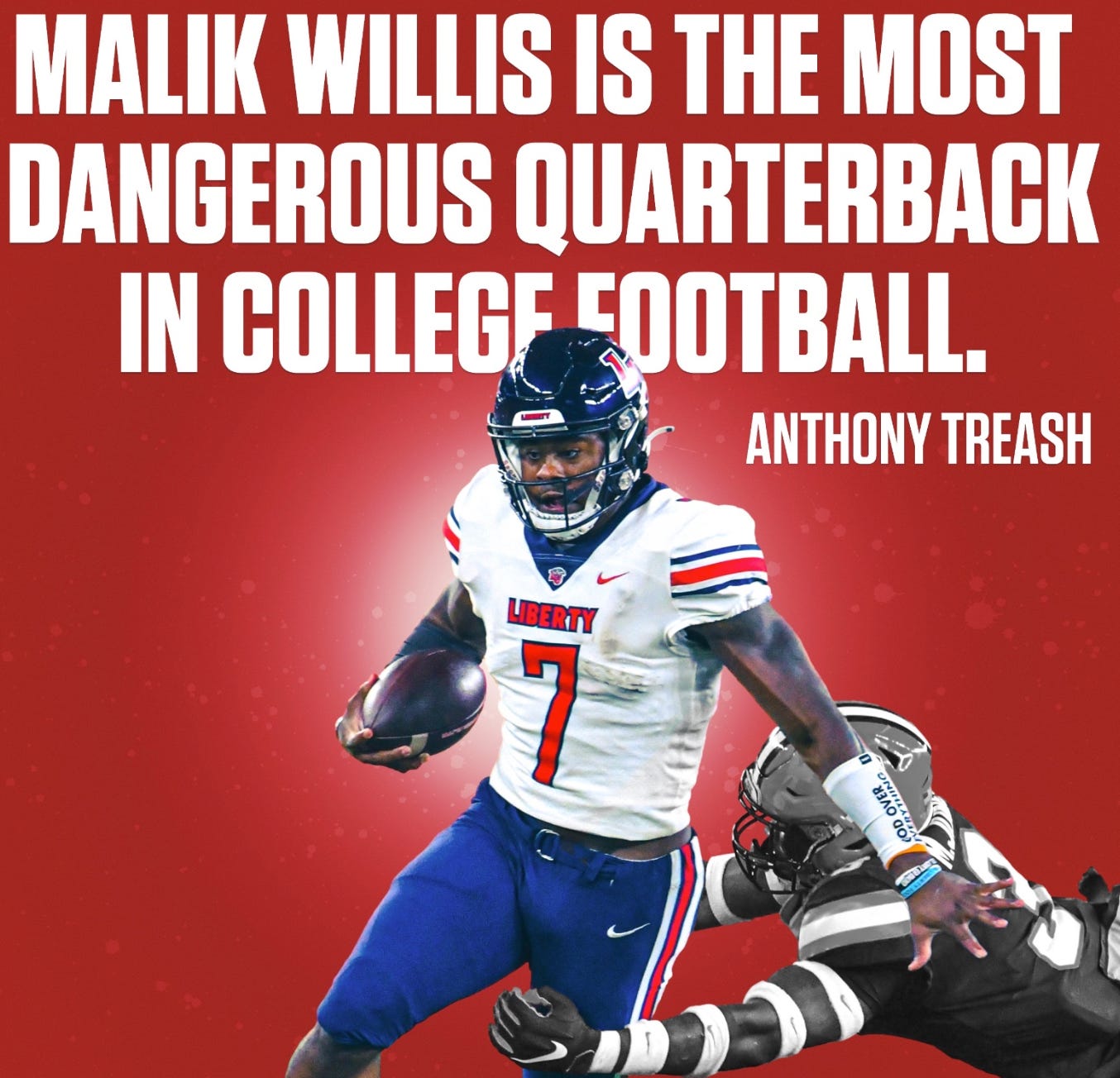 PFF: Liberty's Malik Willis an early Top 5 QB prospect for the 2022 NFL  Draft