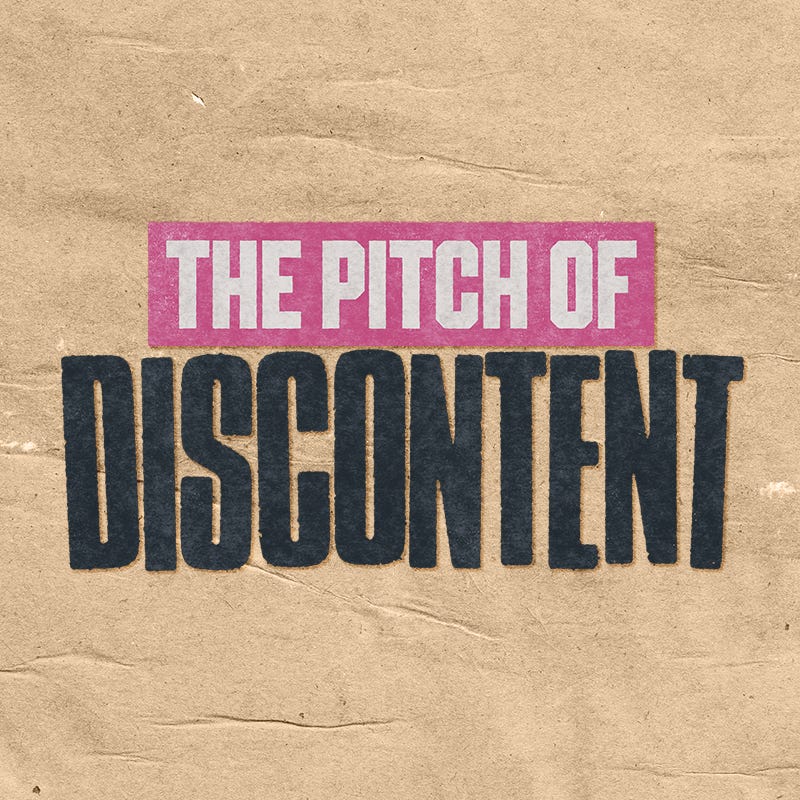 The Pitch of Discontent logo