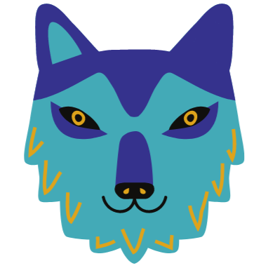 Strayed Wolf logo