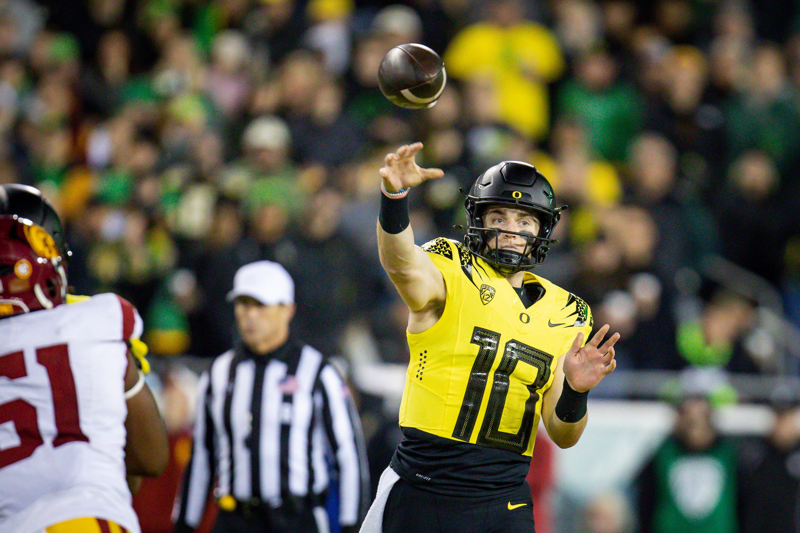 Oregon Quarterback Bo Nix Isn't a First-Round Talent