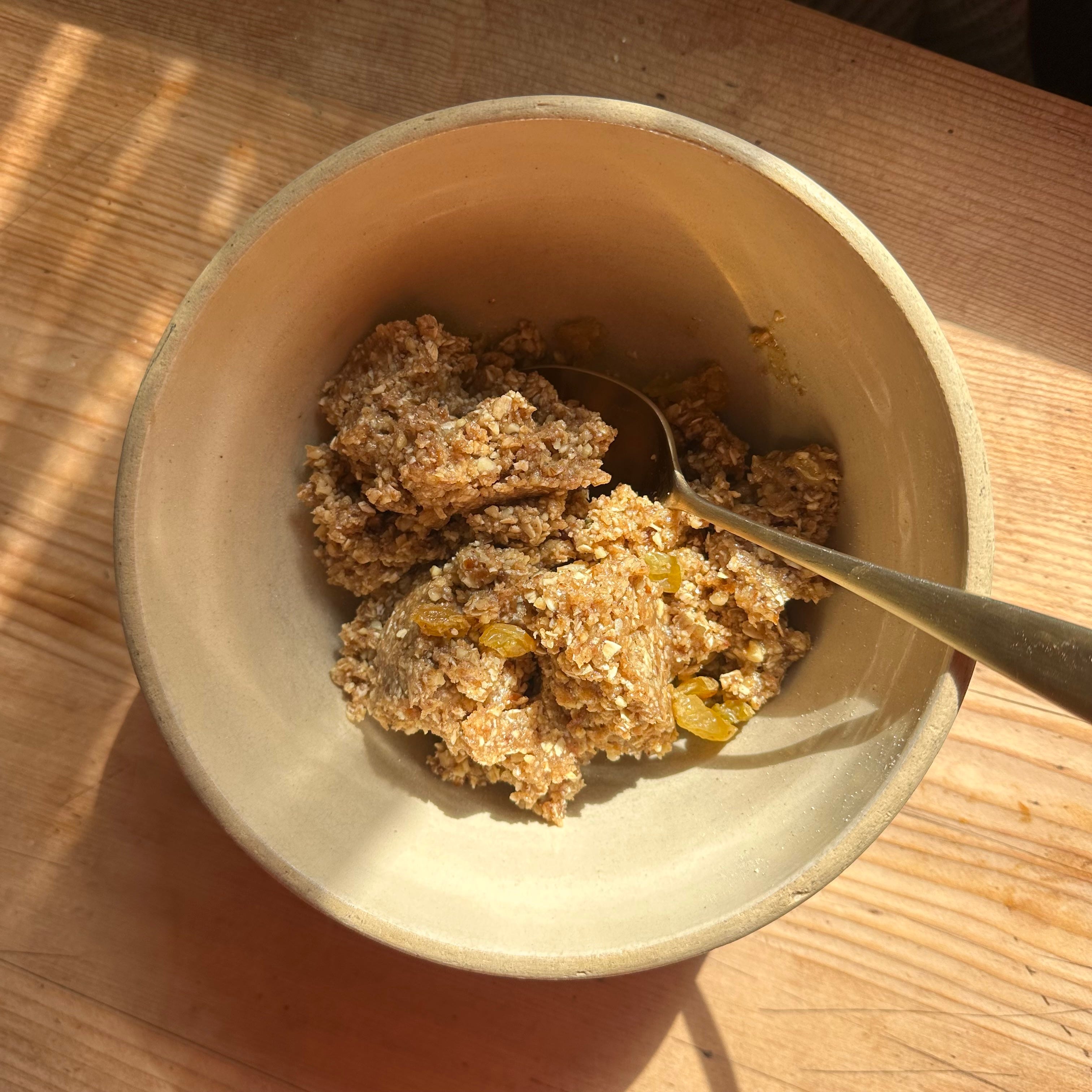 olive oil and oat bars with salty chocolate by Beth Hogan