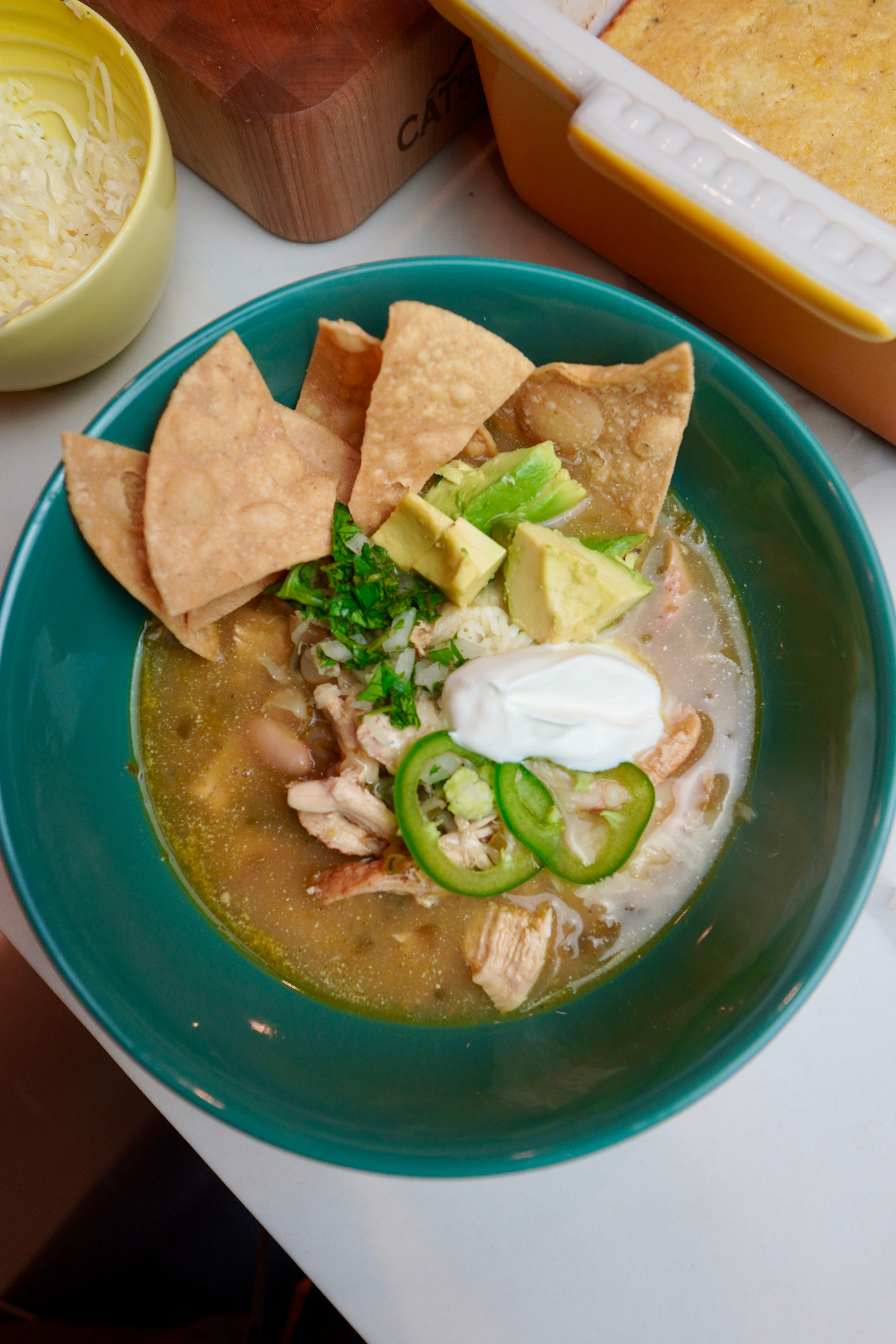 Green Chicken Chili