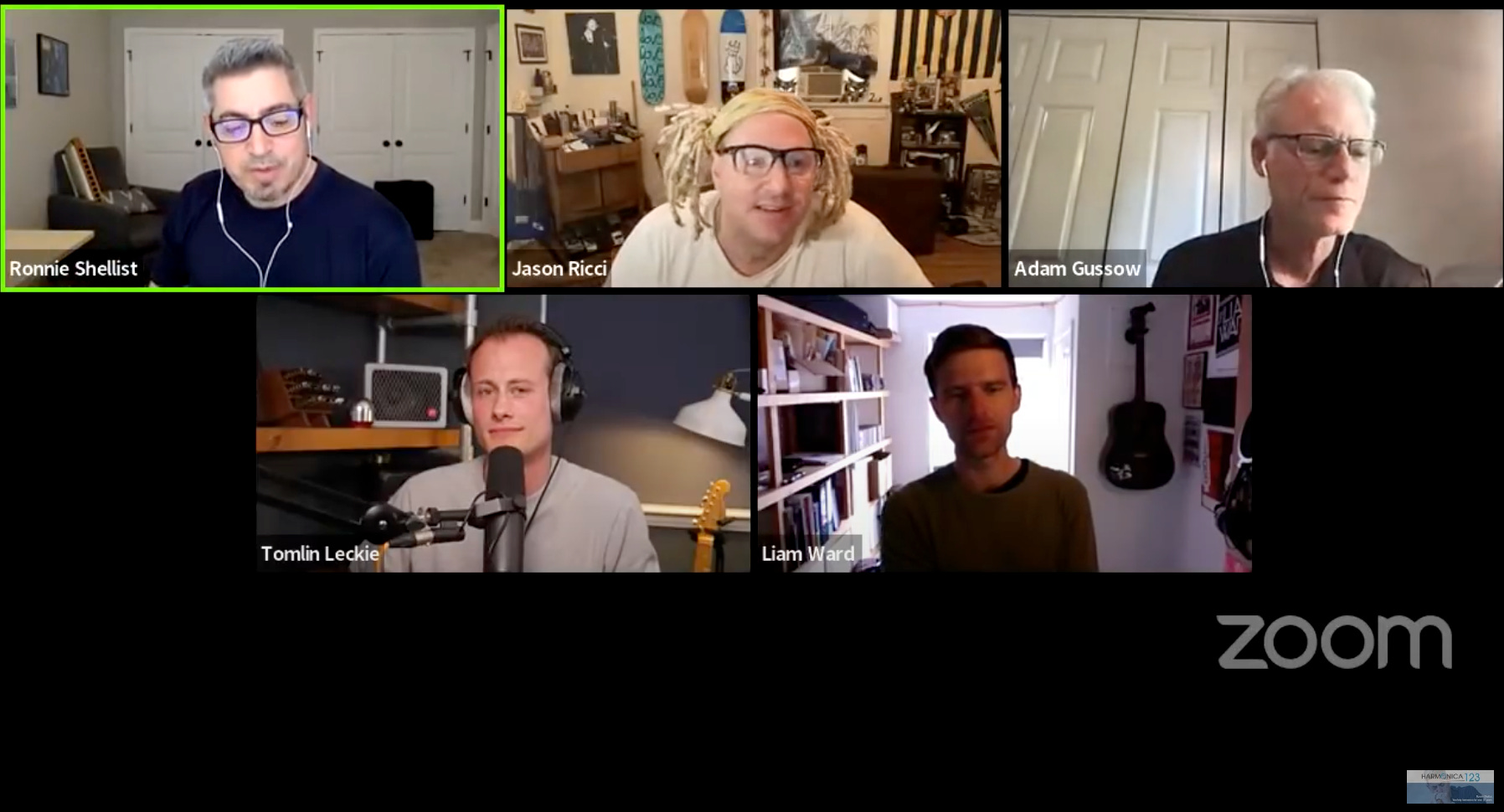 The Bradbury Trio for Harmonica Players by Shane Sager