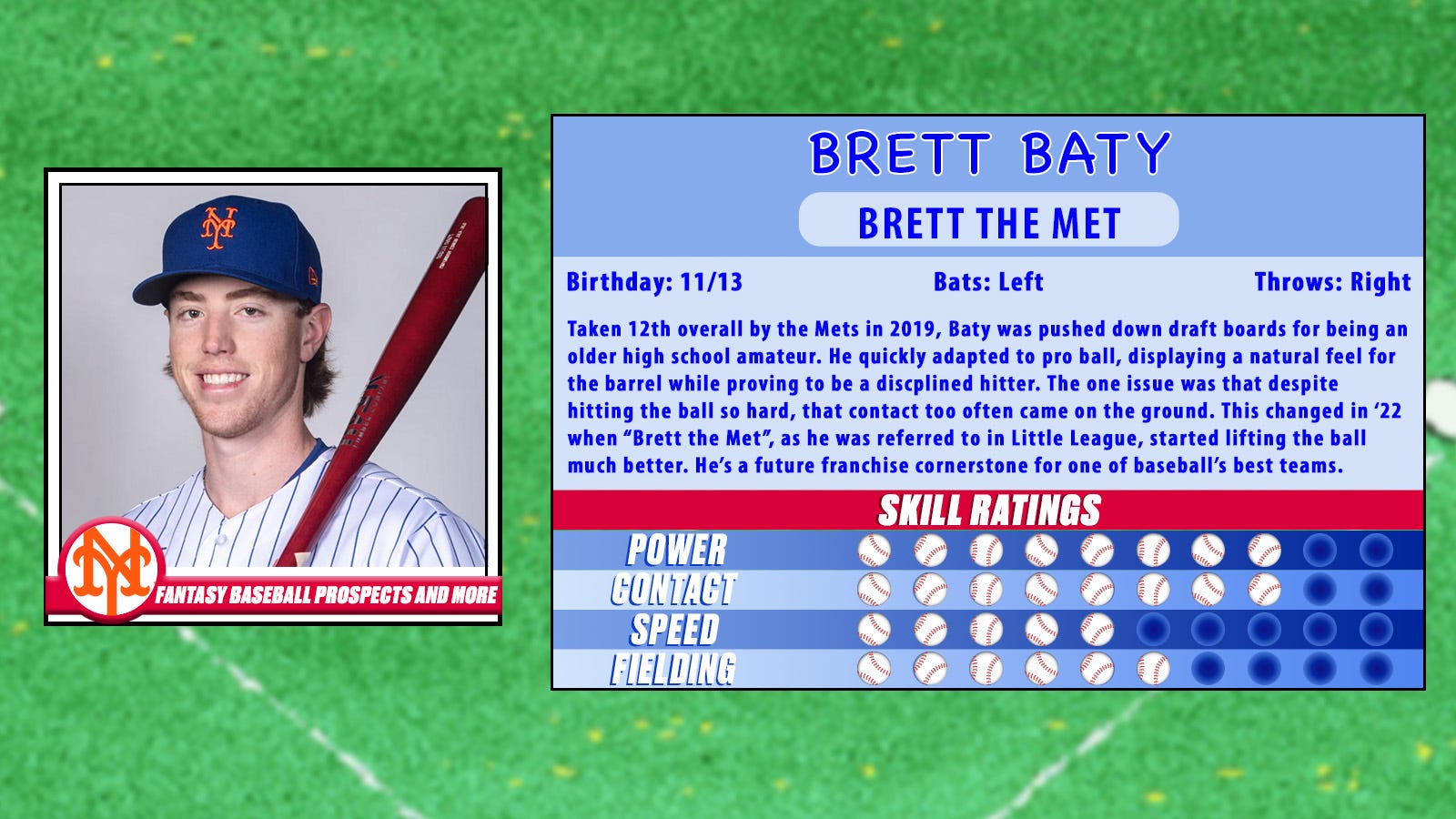 Mets promote top prospect Brett Baty, who will make MLB debut