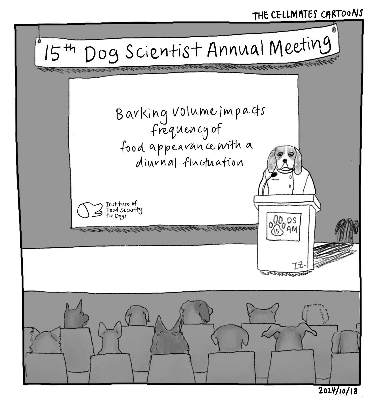 Cellmates 11 For years, dog scientists have known that food appears