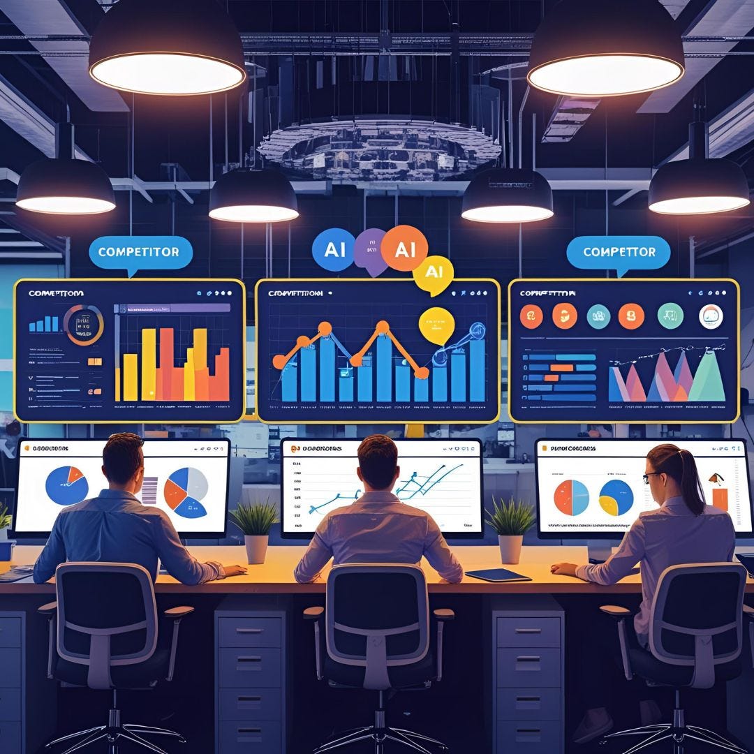 A Guide to AI-Powered Competitor Analysis for Marketers