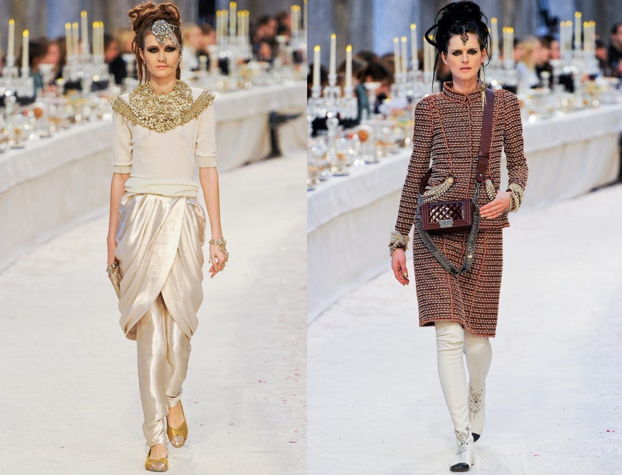 CHANEL PRE FALL 2012 PARIS-BOMBAY: INDIAN INSPIRED