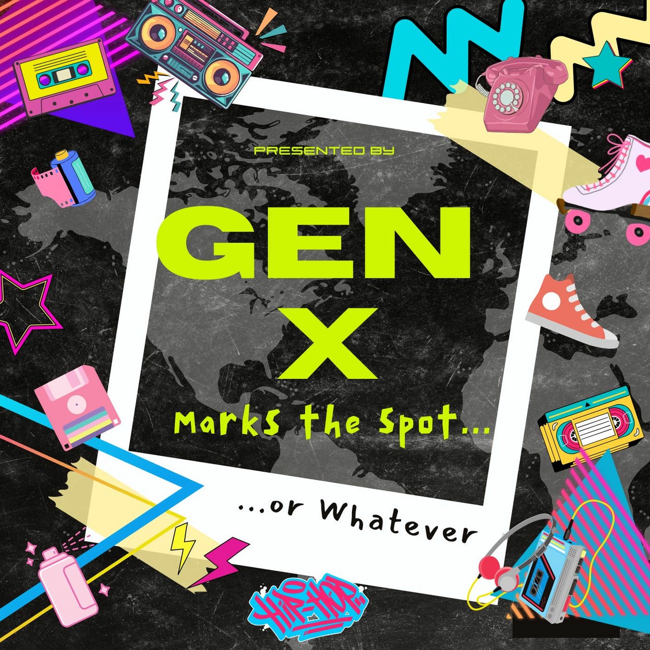 GenX Marks the Spot logo