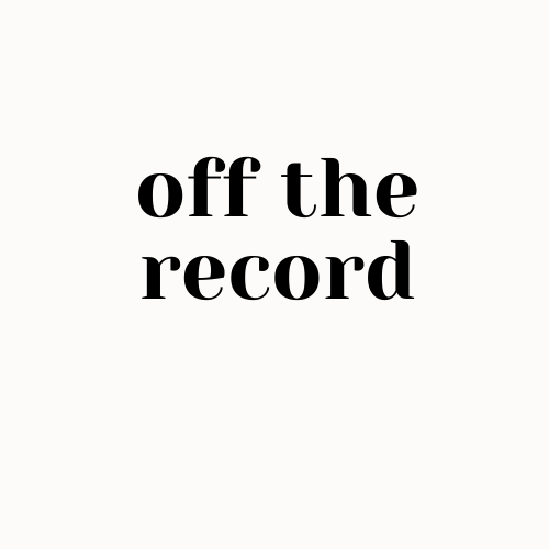 Artwork for off the record