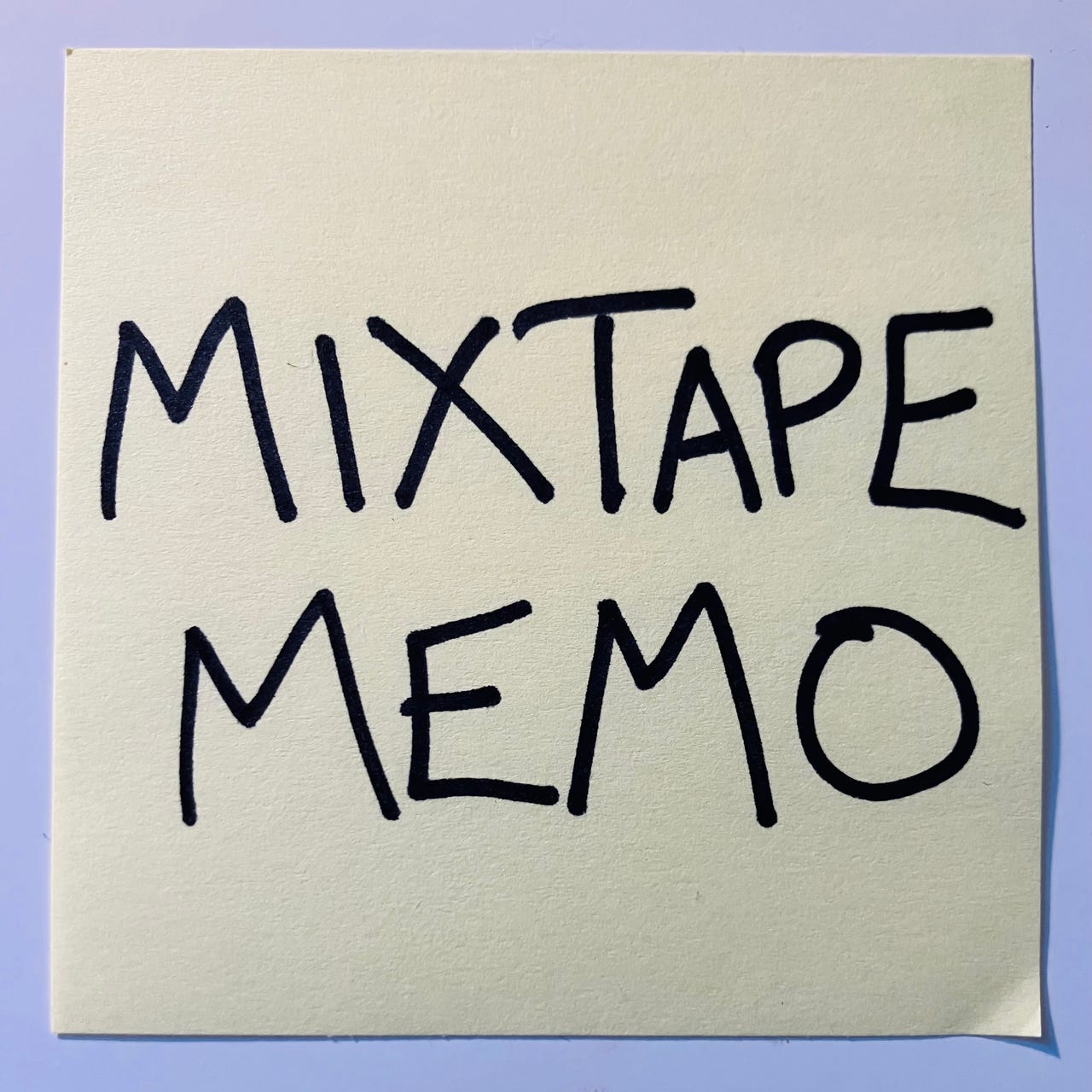 Mixtape Memo