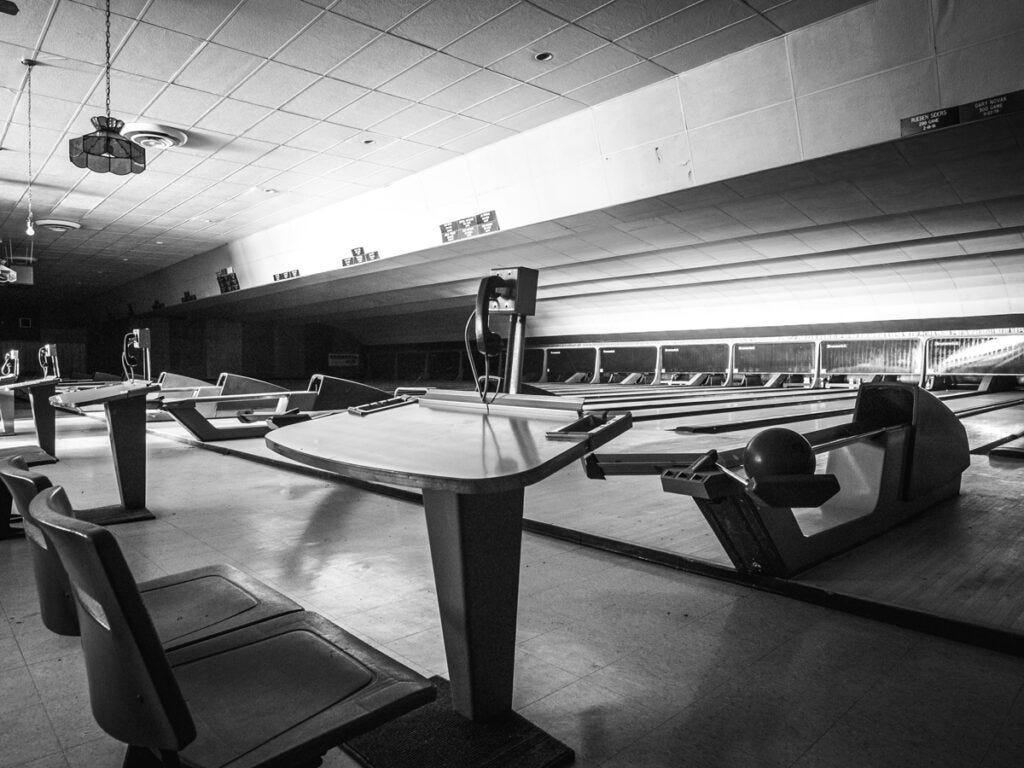 An Abandoned Bowling Alley Untouched For Years