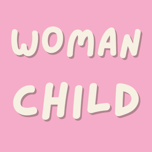 Woman child logo