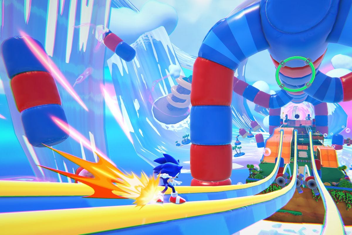 Sonic Frontiers' Final Horizon Update Is Kicking Players' Asses