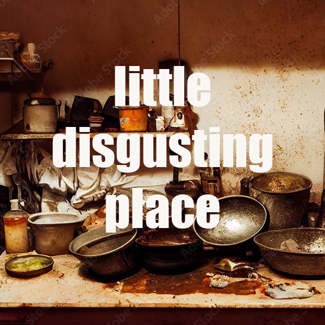 A Little Disgusting Place logo