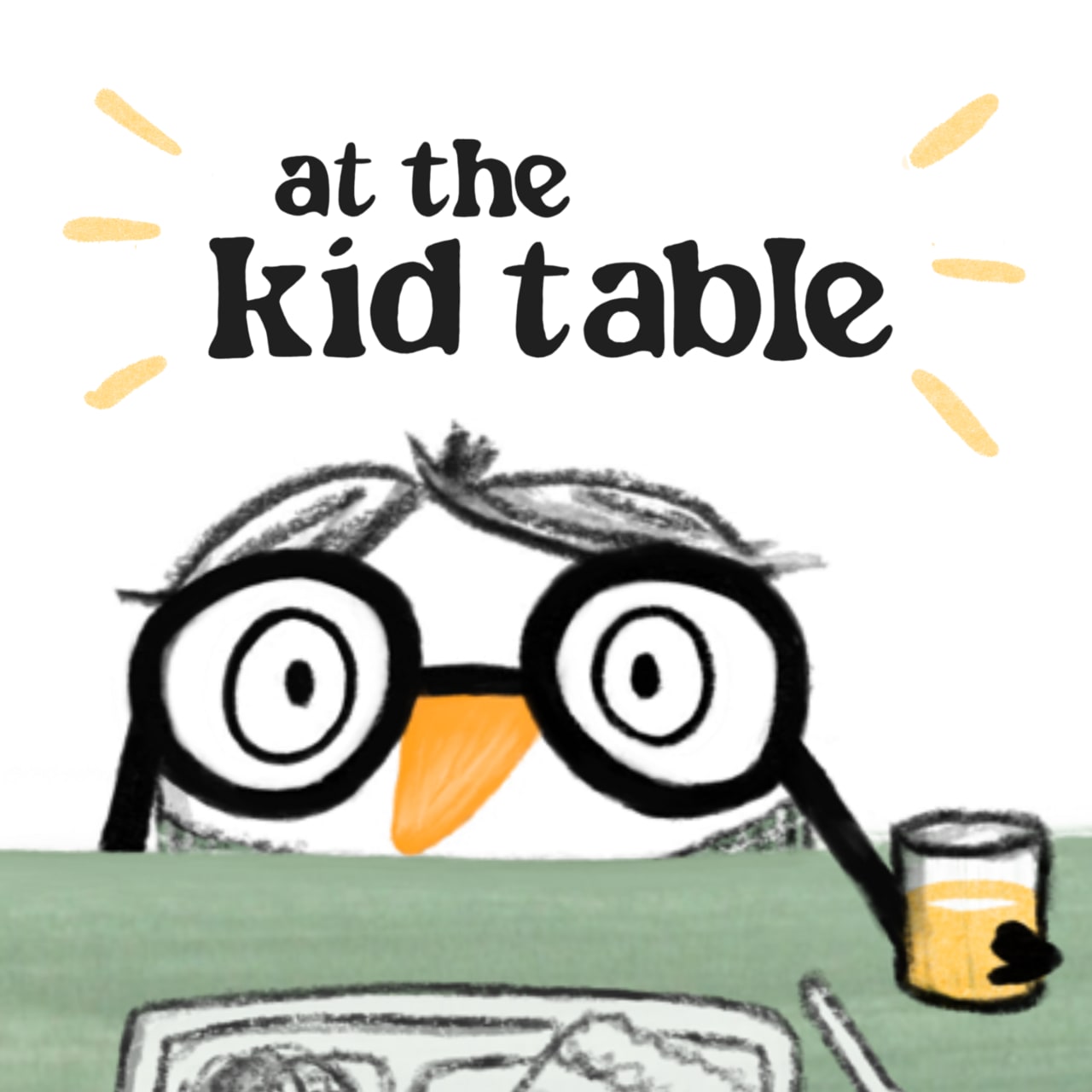 AT THE KID TABLE logo