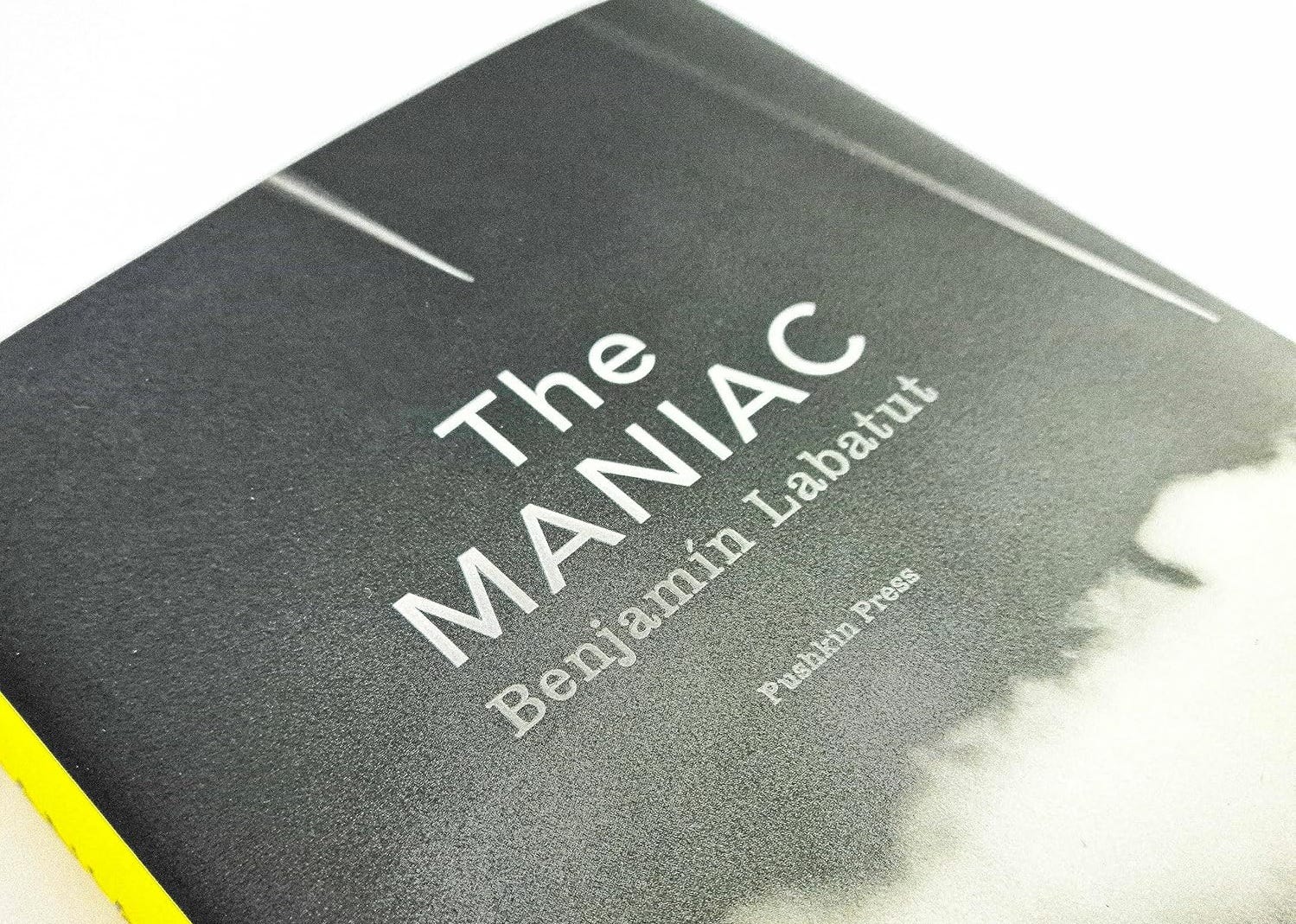 Sun Bookshop on Instagram: Kat loved Benjamín Labatut's novel THE MANIAC -  an eagerly awaited novel after his equally brilliant genre and form bending  WHEN WE CEASE TO UNDERSTAND THE WORLD.⁠ ⁠