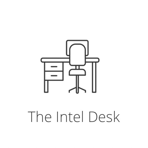 The Intel Desk logo