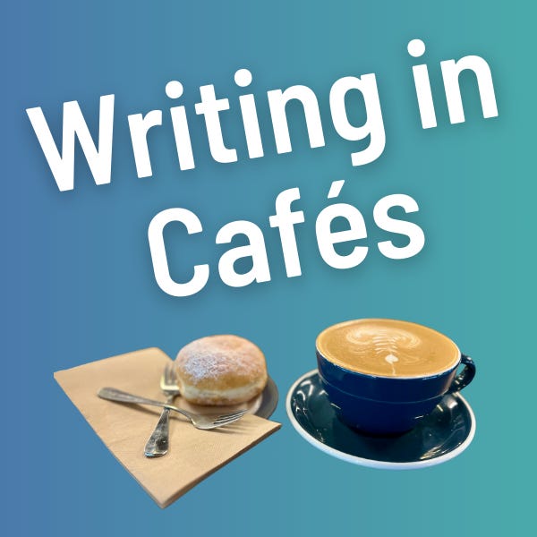 Writing in Cafés logo