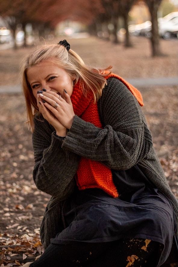 The Orange Scarf