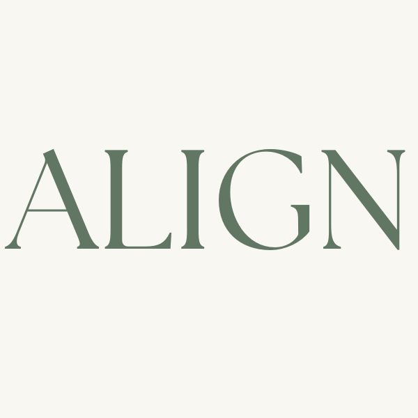 Align by Kait Santos logo