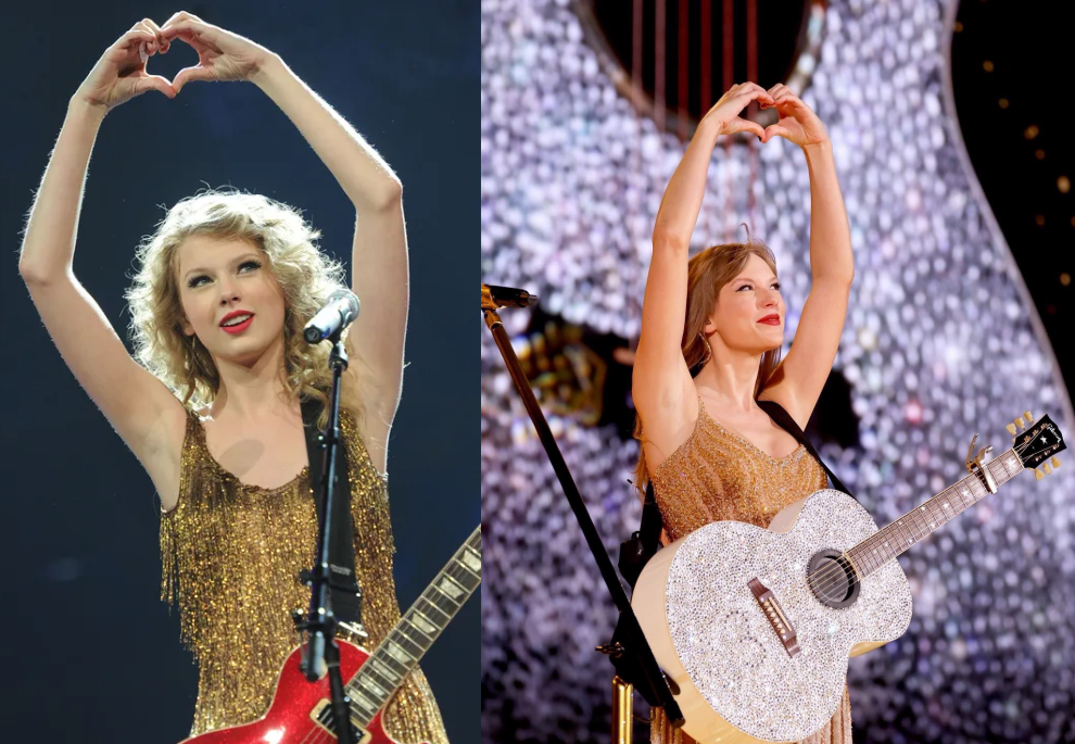 Taylor Swift: Eras Tour on X: SHE DID A HAND HEART!!!   / X