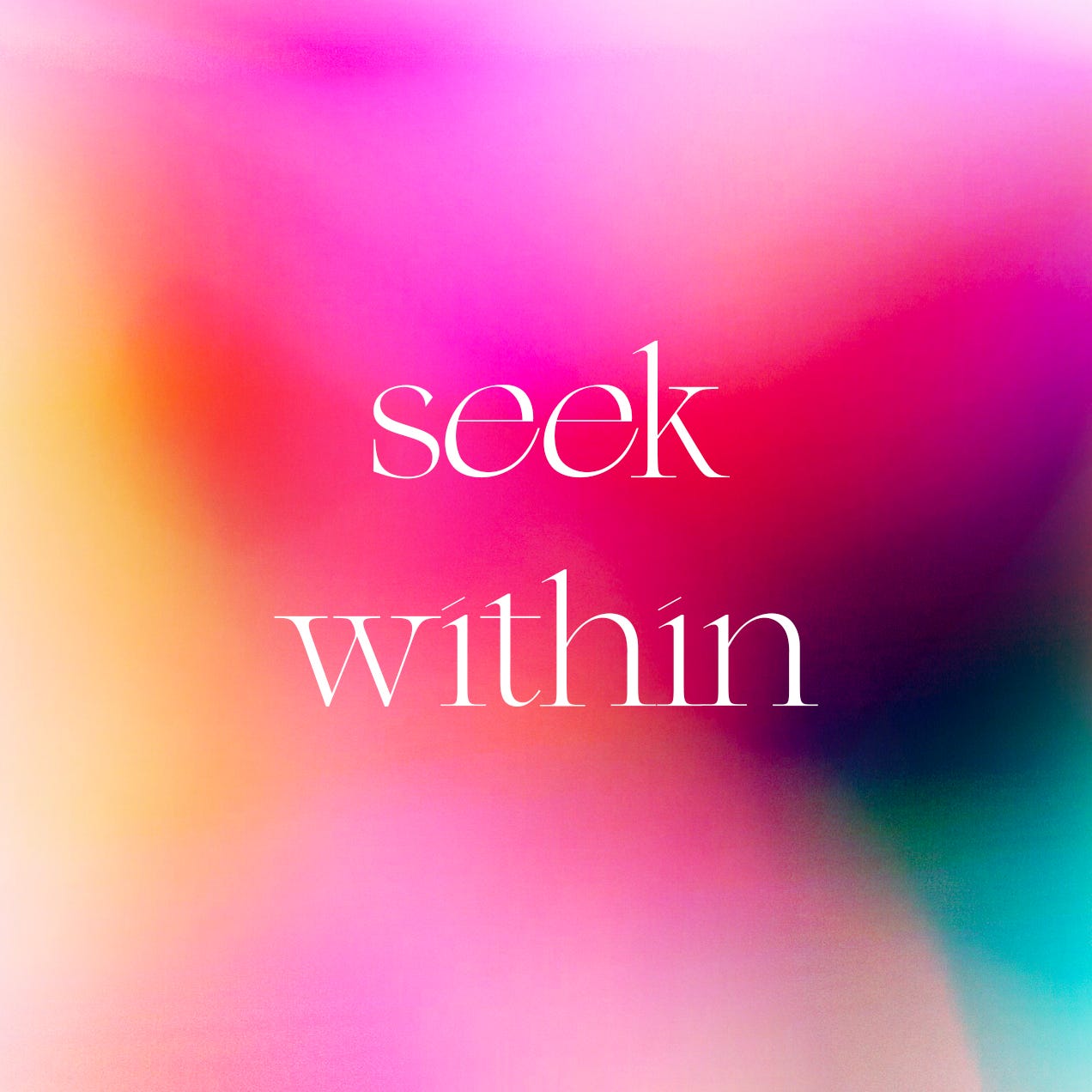 Artwork for SEEK WITHIN
