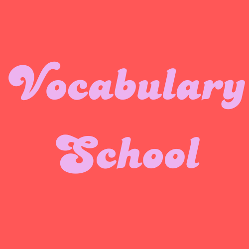 Vocabulary School  logo