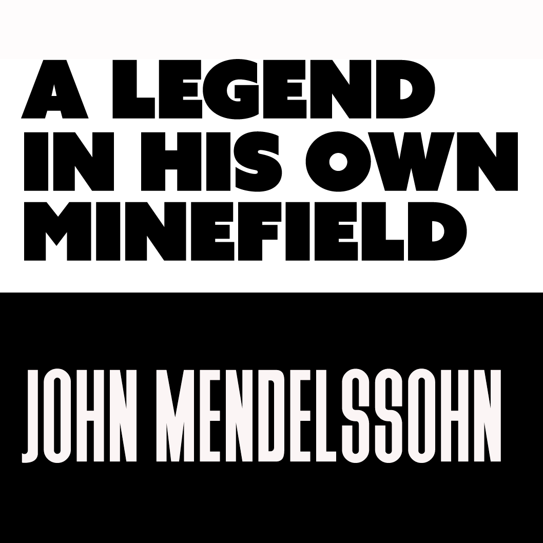 A Legend In His Own Minefield logo