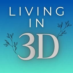 Living in 3D  logo