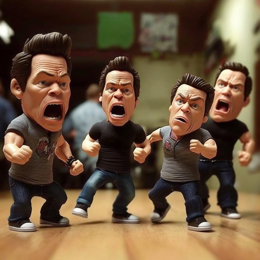 Mark Wahlberg is not a luftballoon, is he? Character Flaw