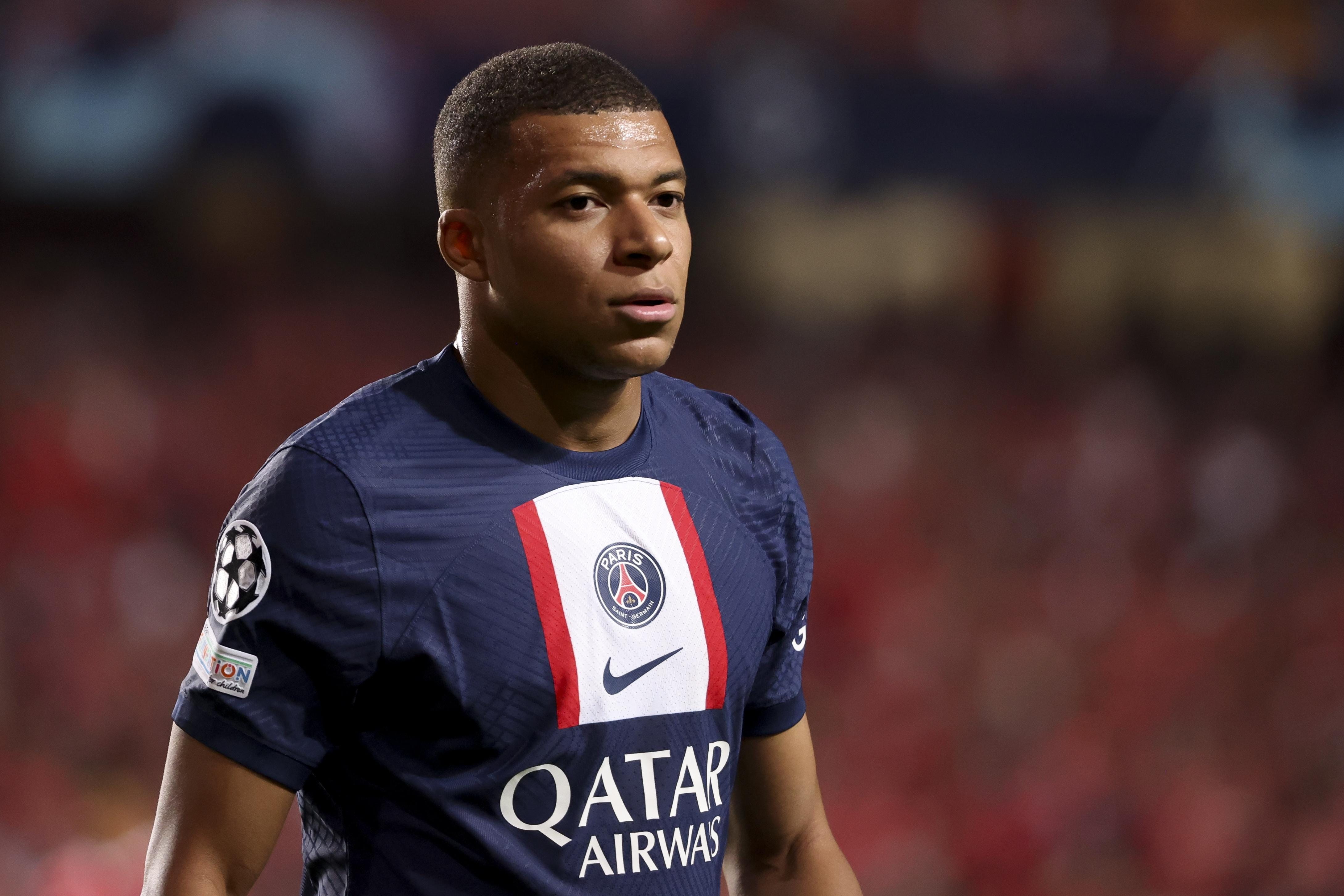 2021-22 PSG Paris MBAPPE 7 Fourth Shirt Official Player Issue Size