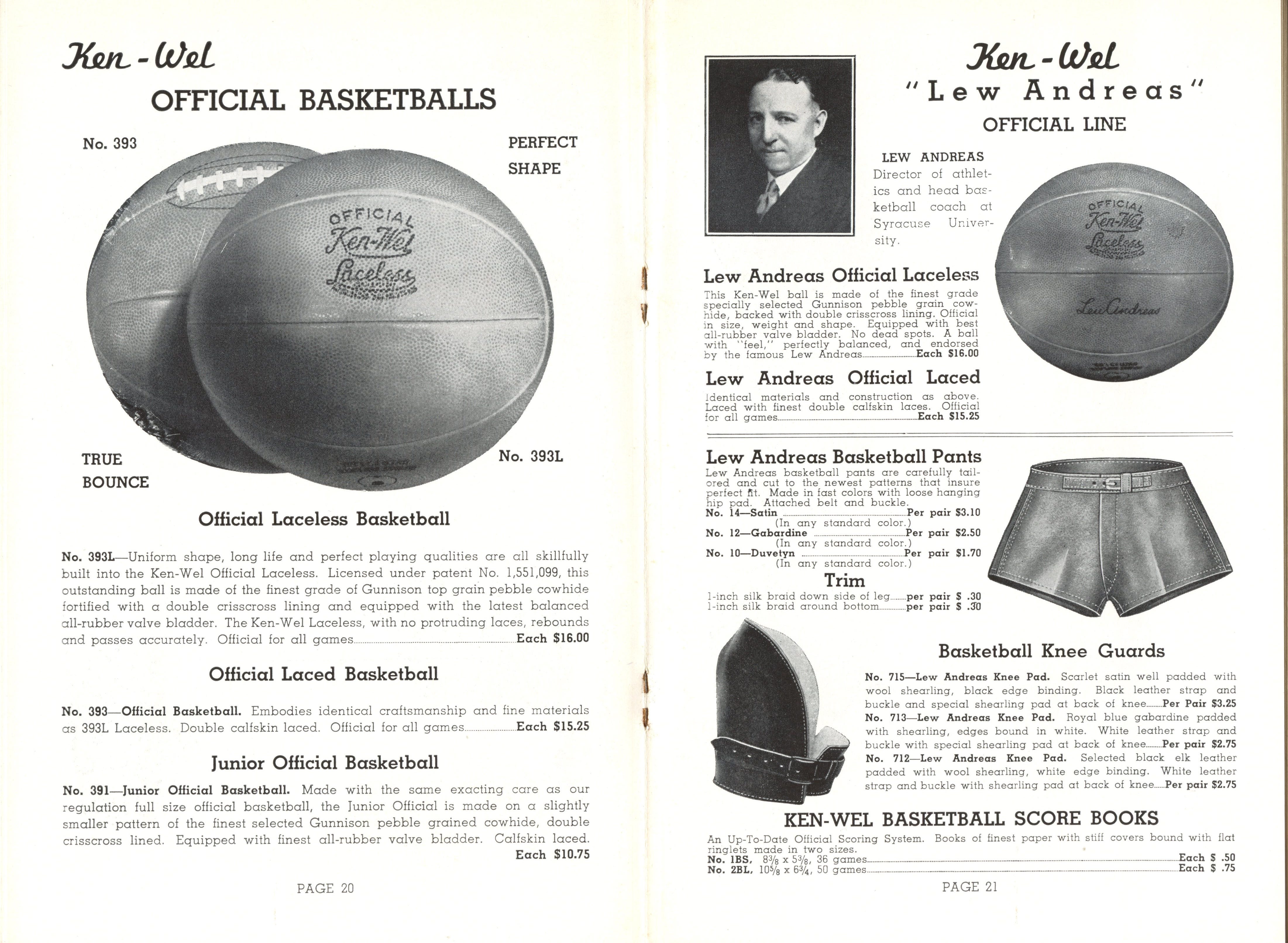 Today&rsquo;s Tidbit Oddballs in the 1938-39 Ken-Wel Sporting Goods